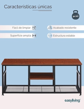 Mueble de tv Loreto Easy Living de melamina