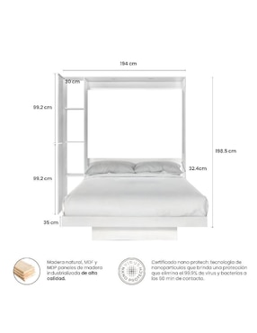Cama Amanta de MDF