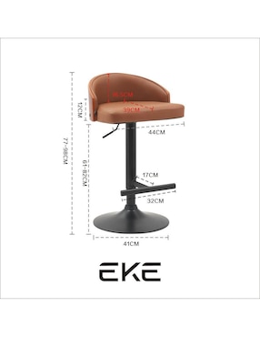 Juego de bancos altos Eke Life Home