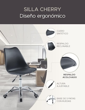 Silla de escritorio Cheery Elly