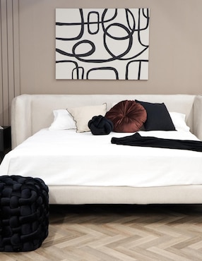 Cama Asana Sochic de madera