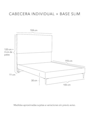 Cama Myko Slim Dicasa de madera