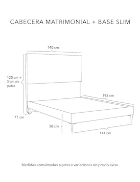 Cama Myko Slim Dicasa de madera
