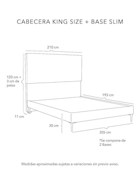 Cama Myko Slim Dicasa de madera