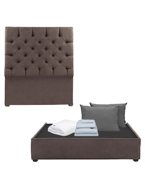 Cama Capri Dicasa de madera pino