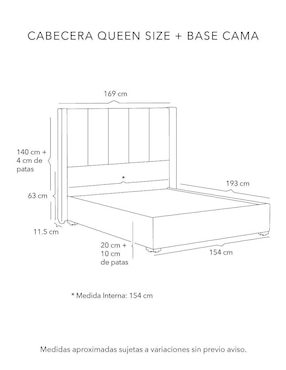Cama Nizza Dicasa de madera