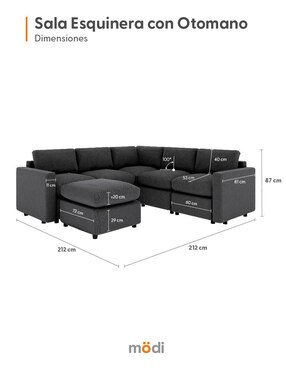 Sala modular Adapti Modi Sofa