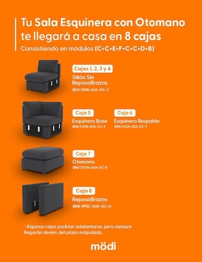 Sala modular Adapti Modi Sofa
