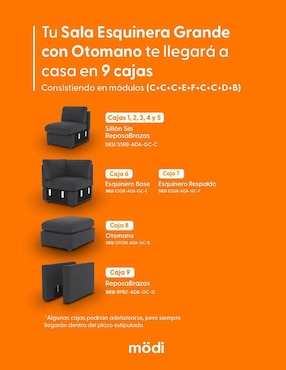 Sala modular Adapti Modi Sofa