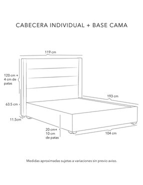Cama Lugo Dicasa de madera