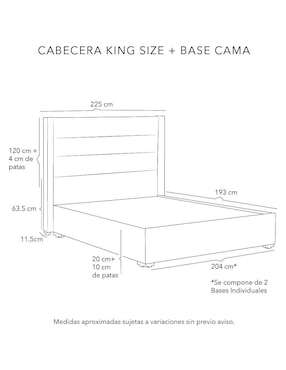 Cama Lugo Dicasa de madera