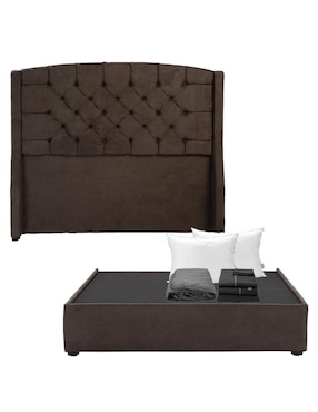 Cama Sitka Dicasa de madera
