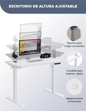 Escritorio Titano de madera