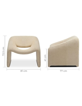 Sillón Bella Greige Mundo In