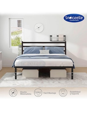Base para cama Magma Life de metal