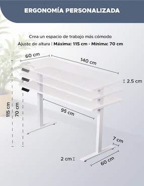 Escritorio Titano de madera