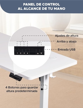 Escritorio Titano de madera