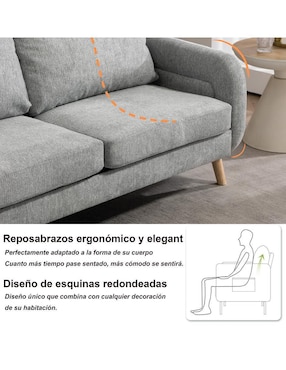 Love seat Furniturer de lino