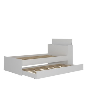 Cama doble Bicama Amanta de madera individual