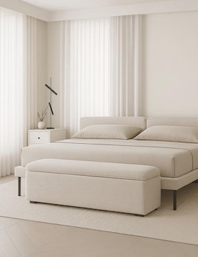Pie de cama Haus Argos de madera