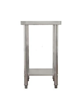 Mesa auxiliar Mindejal de acero inoxidable