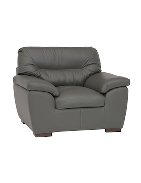 Sillón Artic Boal de piel y vinil