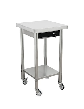 Mesa Mindejal de acero inoxidable