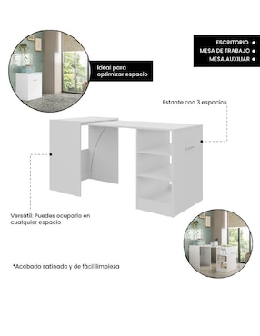 Escritorio Amanta de MDF