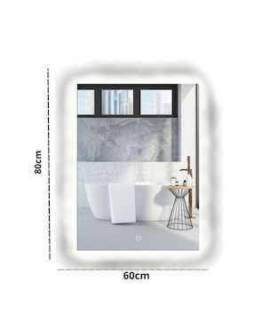 Espejo rectangular Decoramex
