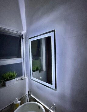Espejo rectangular Decoramex Esmerilado