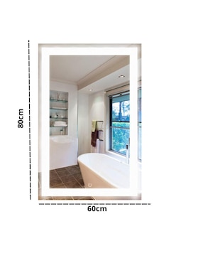 Espejo rectangular Decoramex
