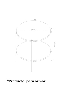 Mesa lateral Ucum Cantia