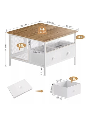 Mesa de centro Fabato