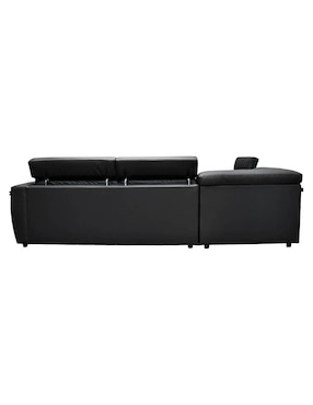 Sala modular izquierda Rovani Liz de piel y vinil