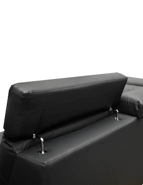 Sala modular izquierda Rovani Liz de piel y vinil