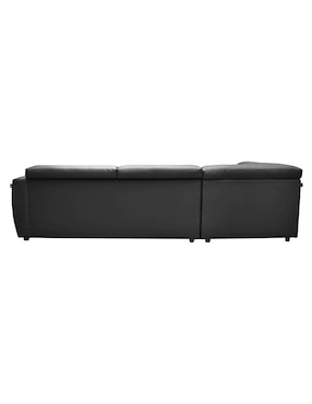 Sala modular izquierda Rovani Liz de piel y vinil