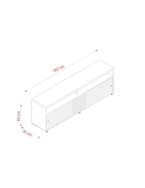Mueble de tv Darady de MDP