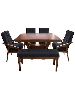 Comedor Ansoal para 6 personas