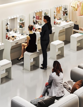 Tocador armable Furniturer Flooca