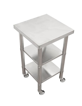 Mesa Mindejal de acero inoxidable