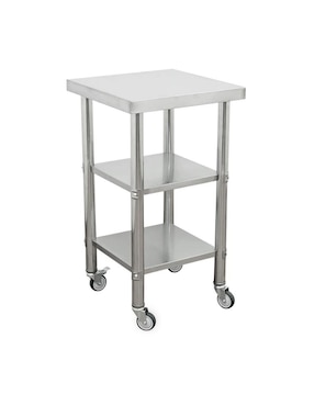 Mesa Mindejal de acero inoxidable
