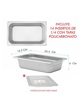 Mesa pizzera Mindejal de acero inoxidable