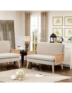 Love seat Home Make Dian-D Double de lino