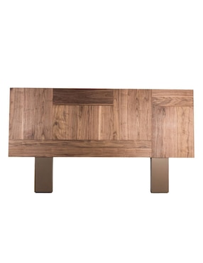 Cama Vintage Trra de madera nogal matrimonial