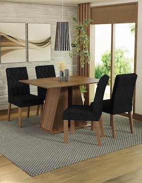 Comedor Gisele Madesa para 4 personas