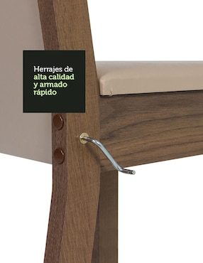 Comedor Angel Madesa para 4 personas
