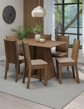 Comedor Sharon Madesa para 6 personas