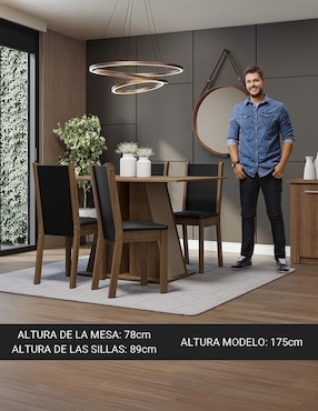 Comedor Sophie Madesa para 4 personas