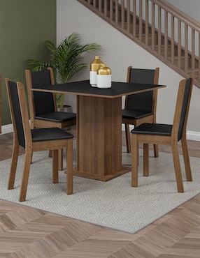 Comedor Briana Madesa para 4 personas