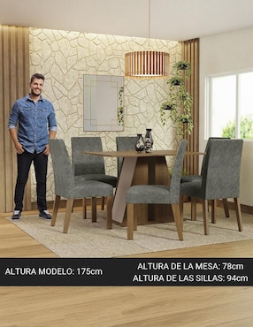 Comedor Cheryl Madesa para 6 personas